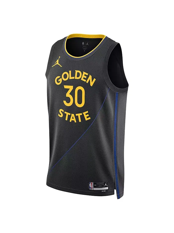 Мужская и женская баскетбольная майка Stephen Curry Golden State Warriors 2024/25 Swingman — изображение 3 из 3