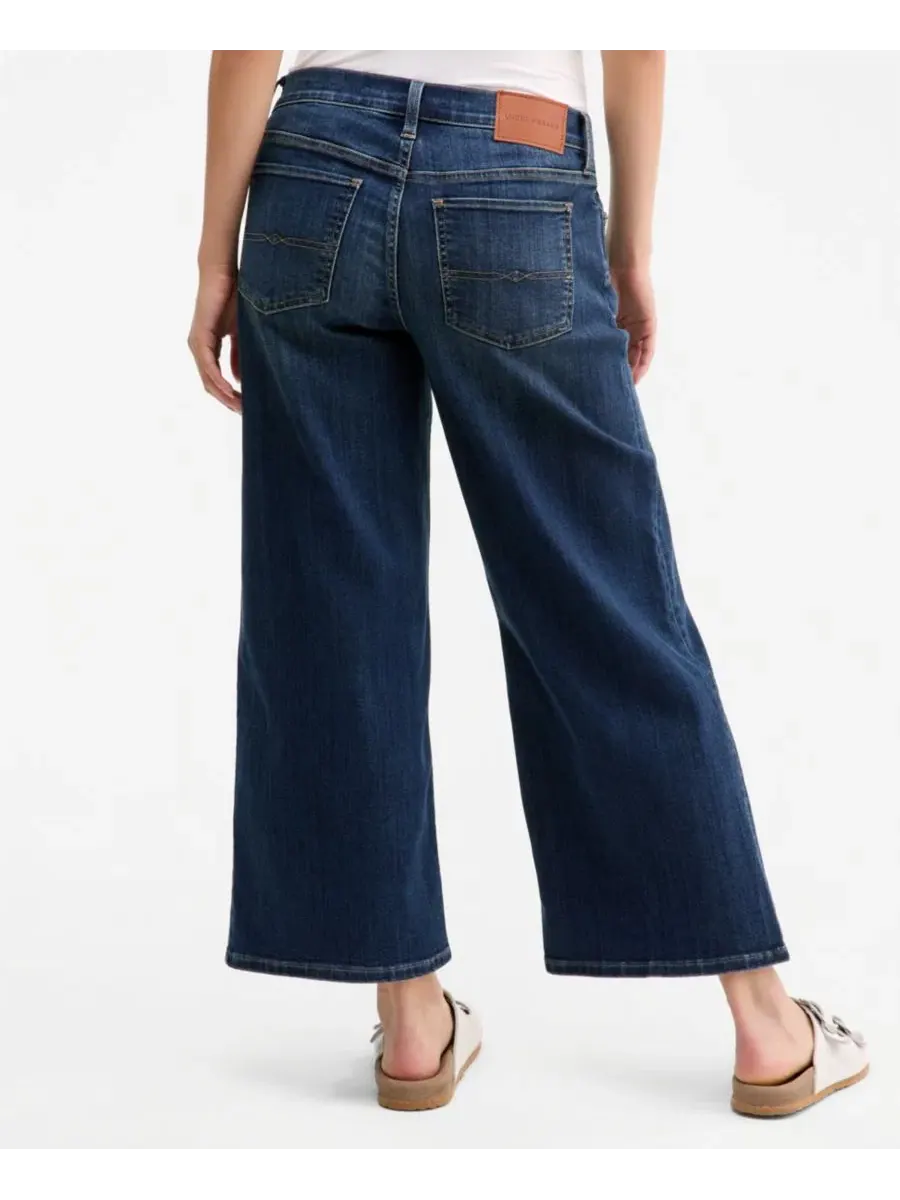 Джинсы женские с широкими штанинами и укороченной длиной, модель Sweet Mid-Rise Wide-Leg Ankle — изображение 4 из 4