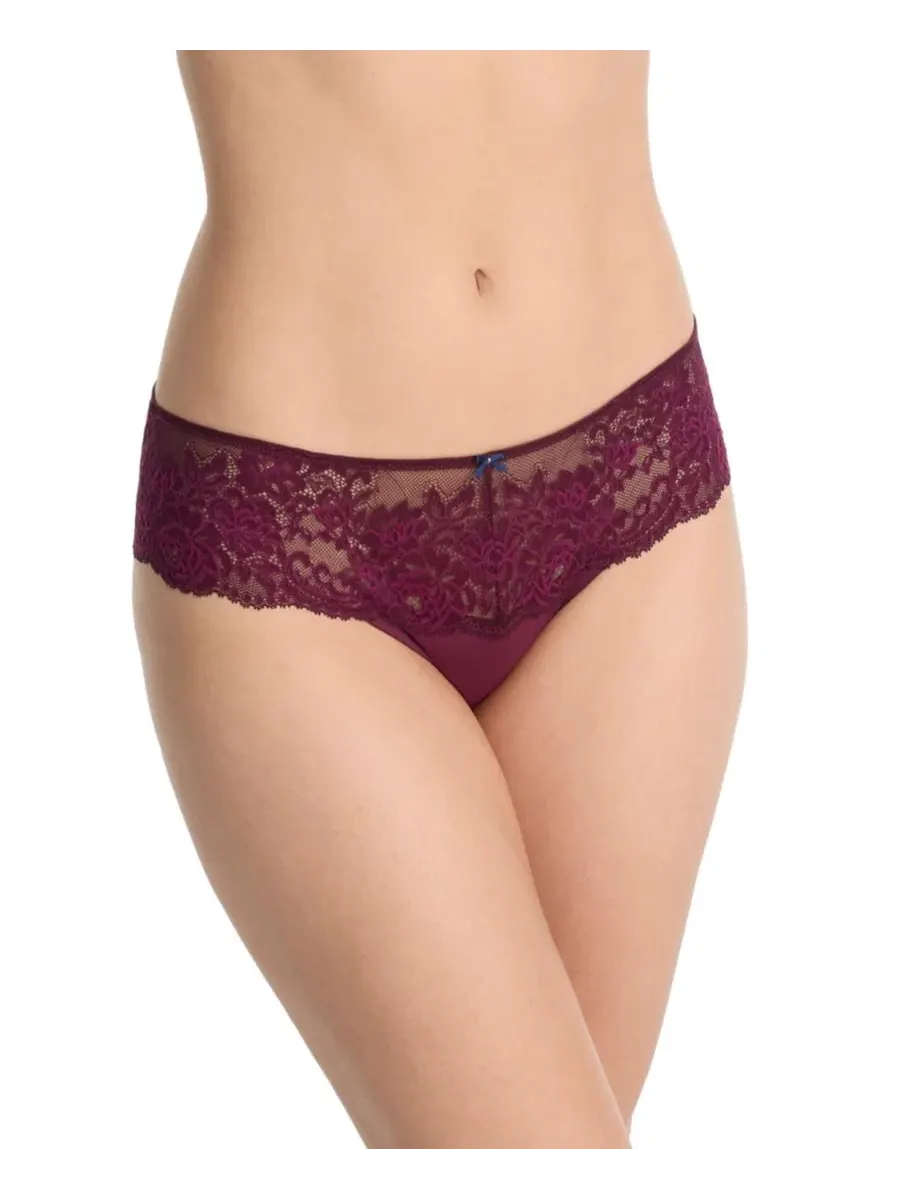 Трусы-бикини с кружевным цветочным принтом Captivate Lace Skarlett Blue, Figgy Nocturnal — изображение 2 из 4