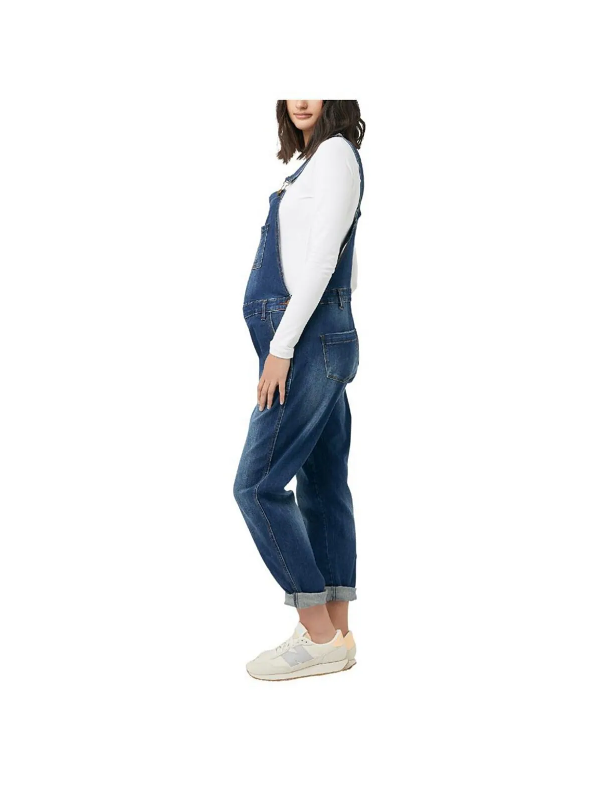 Джинсовые комбинезоны Ripe Maternity — изображение 2 из 3, синий