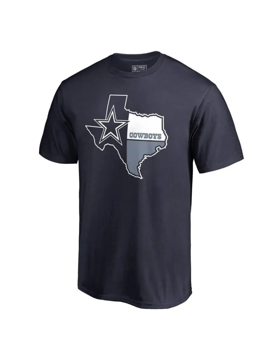 Fanatics Мужская темно-синяя футболка из коллекции Dallas Cowboys Hometown Collection