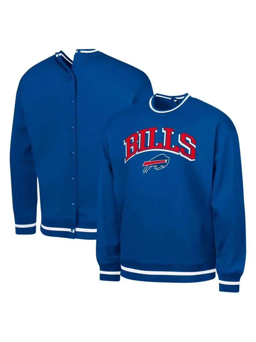 Мужская флисовая толстовка Royal Buffalo Bills Adaptive Blocker G-III Sports by Carl Banks