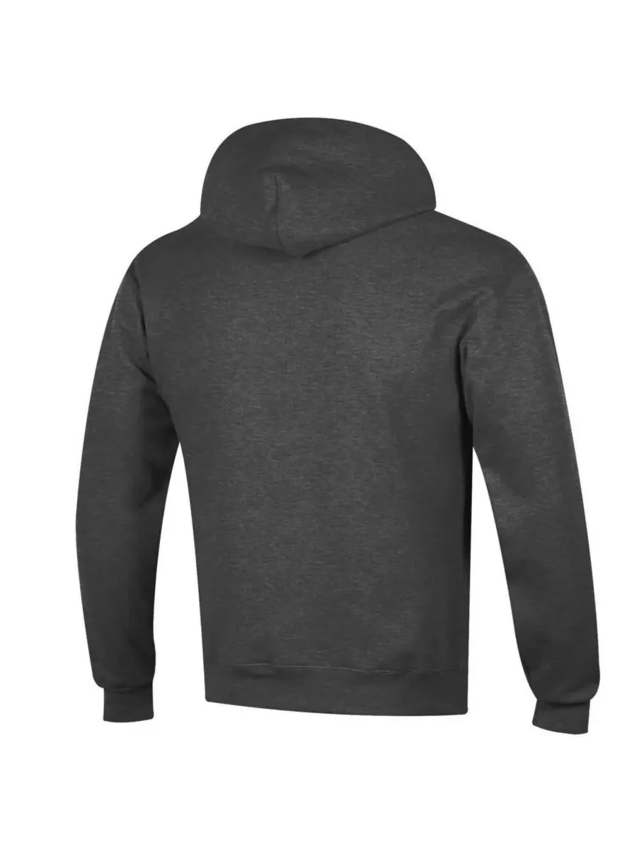 Champion Мужская флисовая толстовка с капюшоном и арочным логотипом команды Nebraska Huskers — изображение 2 из 3
