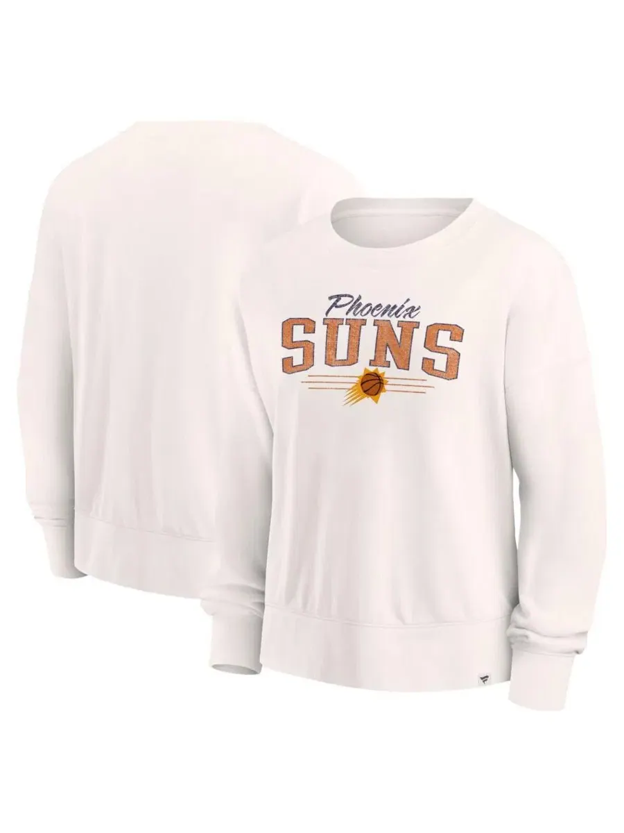 Женская кремовая толстовка Phoenix Suns Close the Game Fanatics