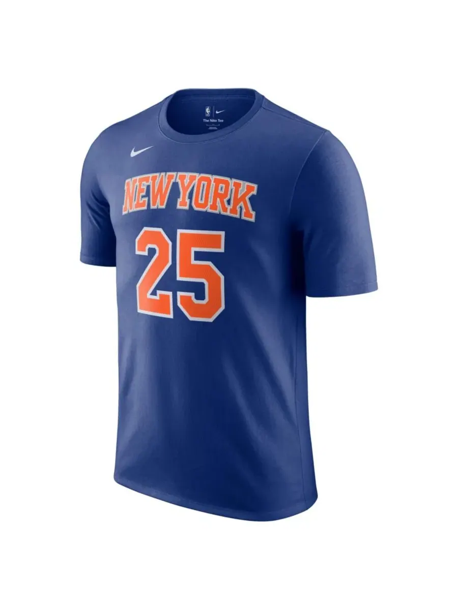 Футболка с принтом Mikal Bridges Name & Number Nike — изображение 2 из 3, синий