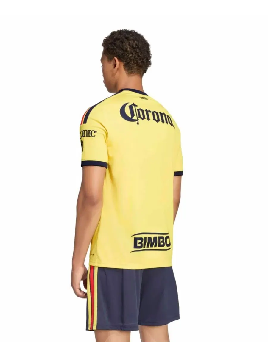 Футболка-джерси с длинным рукавом Club America 2026/27 Home Replica adidas — изображение 2 из 6, желтый