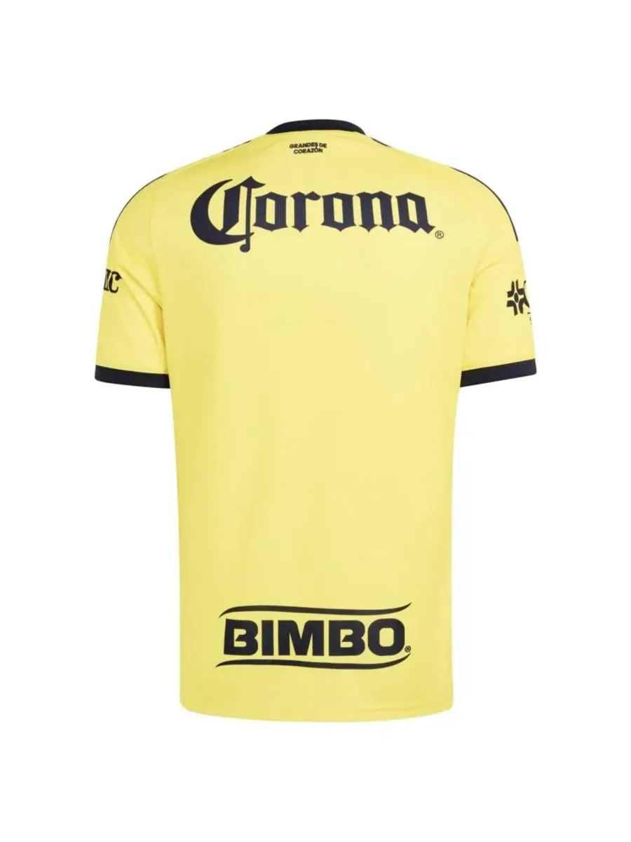 Футболка-джерси с длинным рукавом Club America 2026/27 Home Replica adidas — изображение 6 из 6, желтый