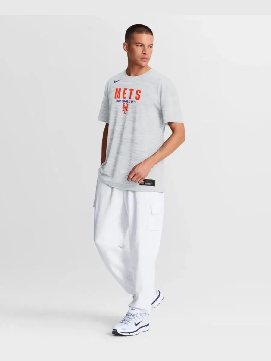 Футболка Nike New York Mets Authentic Collection Velocity Dri-FIT — изображение 5 из 5, белый