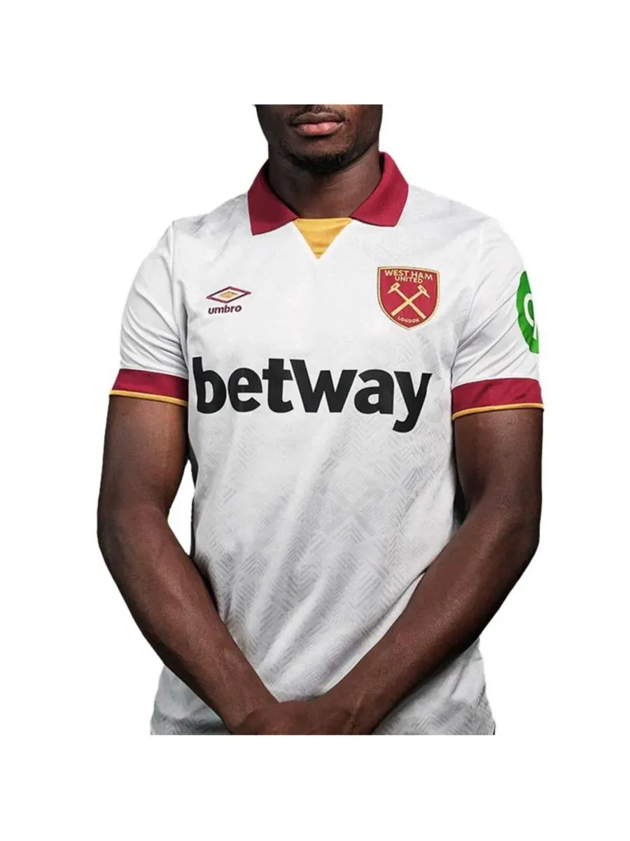Футболка Umbro West Ham United 2024/25 Third Replica Jersey — белый