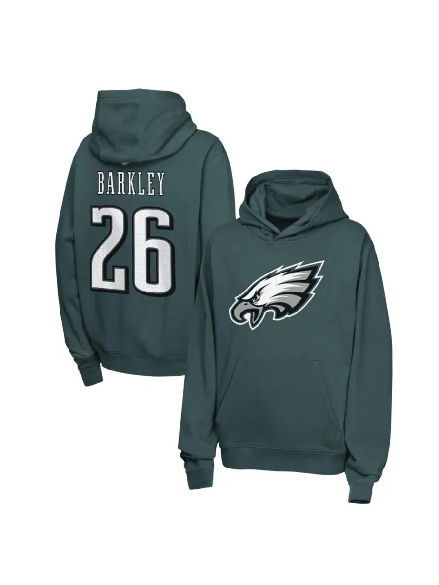 Худи с капюшоном, с принтом, Saquon Barkley Nike