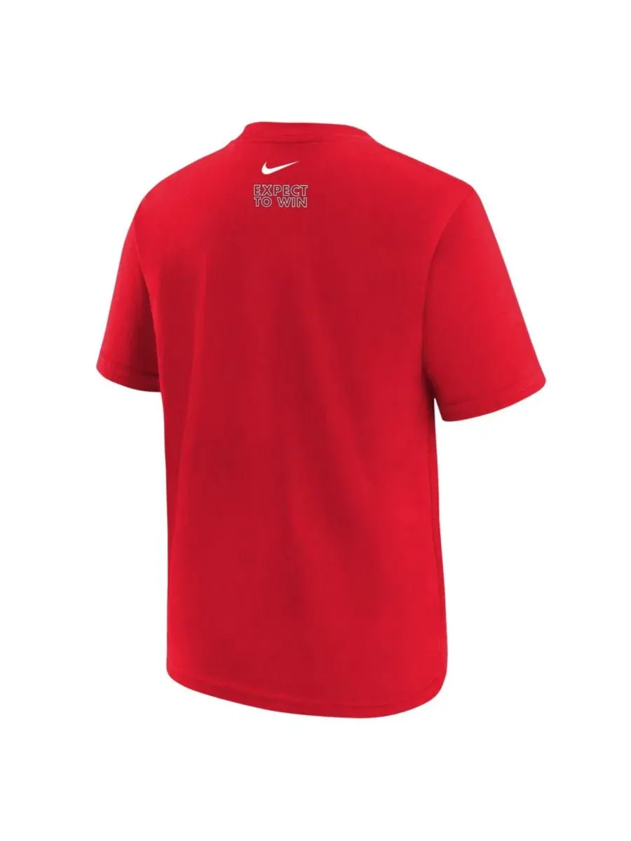 Футболка Nike Indiana Fever Rebel Edition с коротким рукавом — изображение 2 из 3, красный
