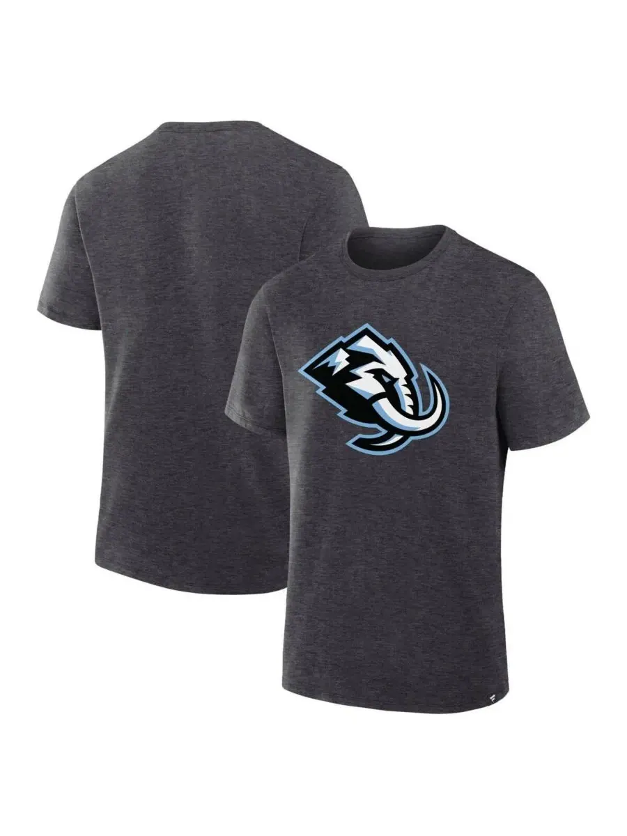 Мужская футболка с длинным рукавом с принтом Utah Mammoth Primary Logo Legacy Fanatics