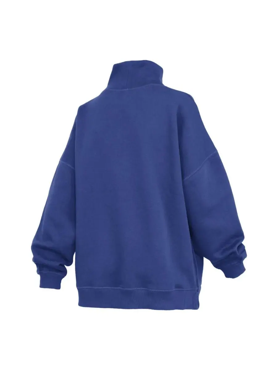 Свитшот с высоким воротом Florida Gators Oversized Mock Neck Sweatshirt Pressbox — изображение 2 из 3, королевский