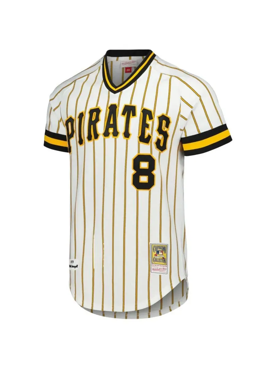Джерси с длинным рукавом Willie Stargell Mitchell & Ness — изображение 2 из 3, белый