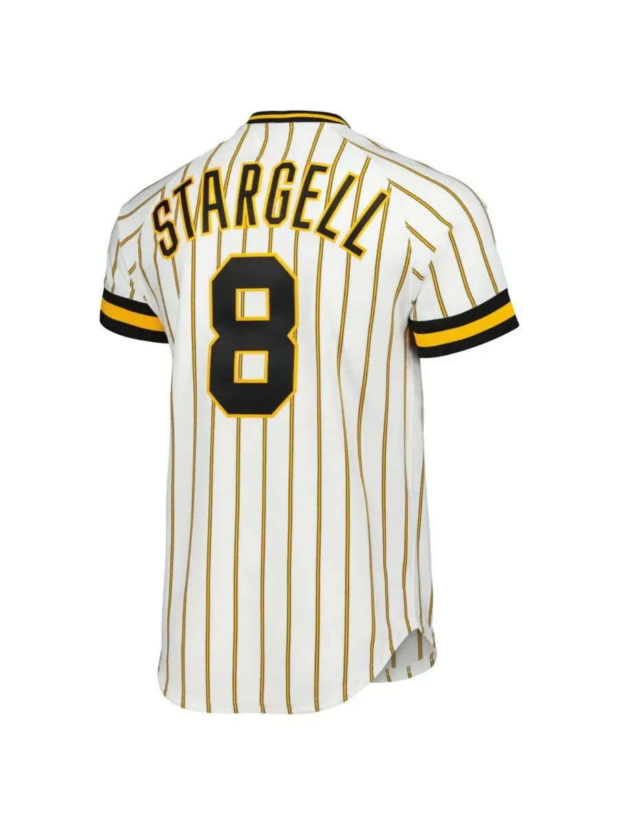 Джерси с длинным рукавом Willie Stargell Mitchell & Ness — изображение 3 из 3, белый