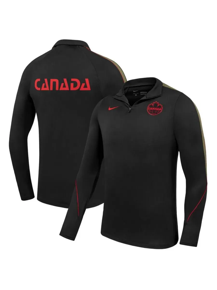 Свитшот мужской с длинным рукавом Nike Canada Soccer 2026 Strike Drill Top