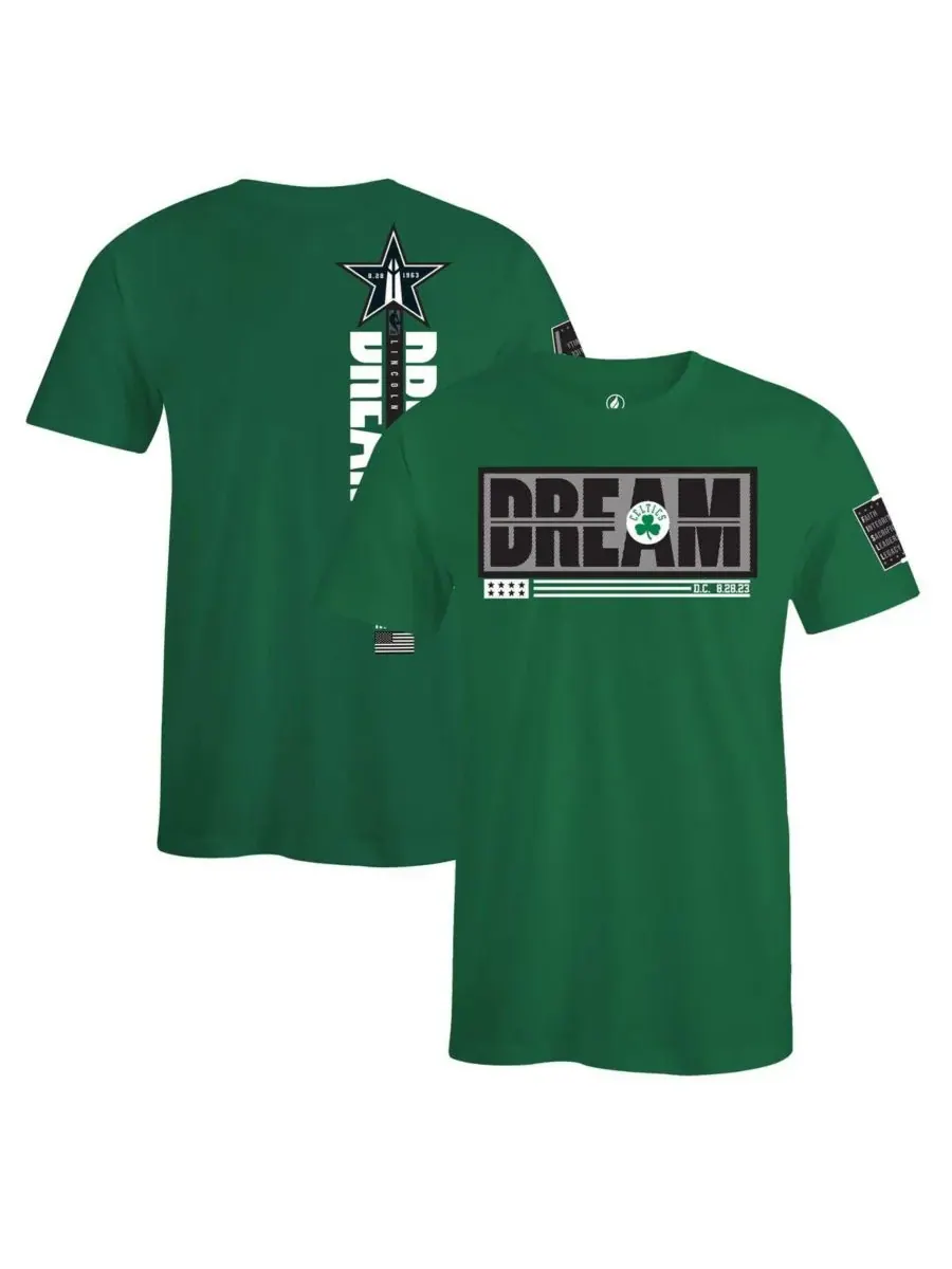 FISLL Мужская и женская футболка Boston Celtics из коллекции