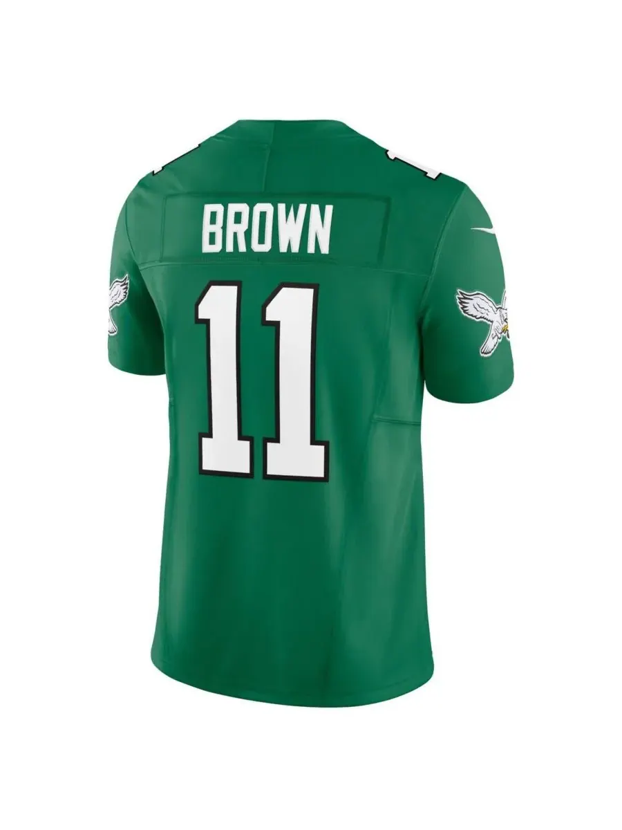 Мужская футболка AJ Kelly Philadelphia Eagles Alternate Vapor FUSE Limited Nike — изображение 5 из 5, черный