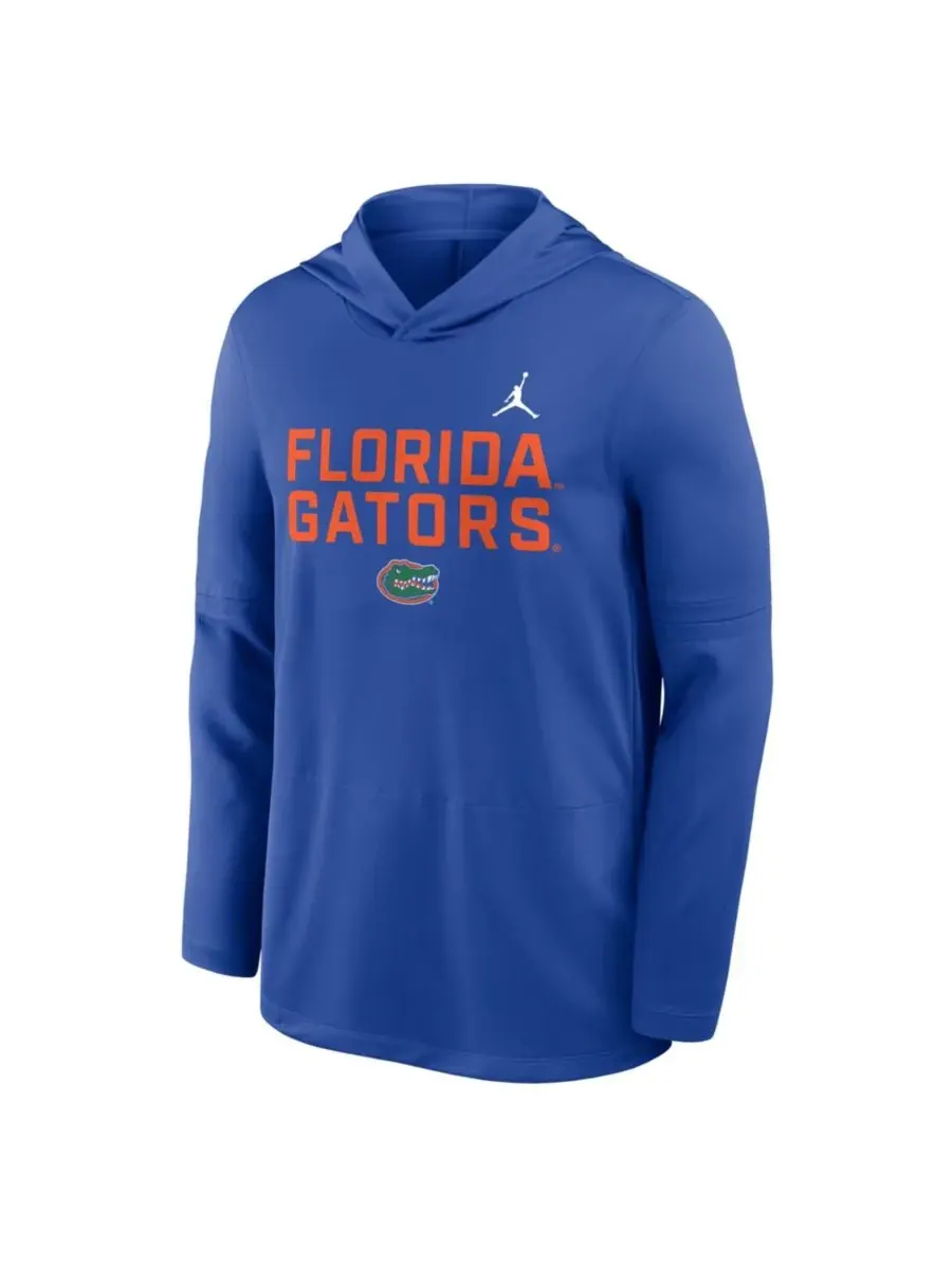 Мужская футболка с длинным рукавом Royal Florida Gators 2025 Sideline Performance Jordan — изображение 5 из 5, королевский