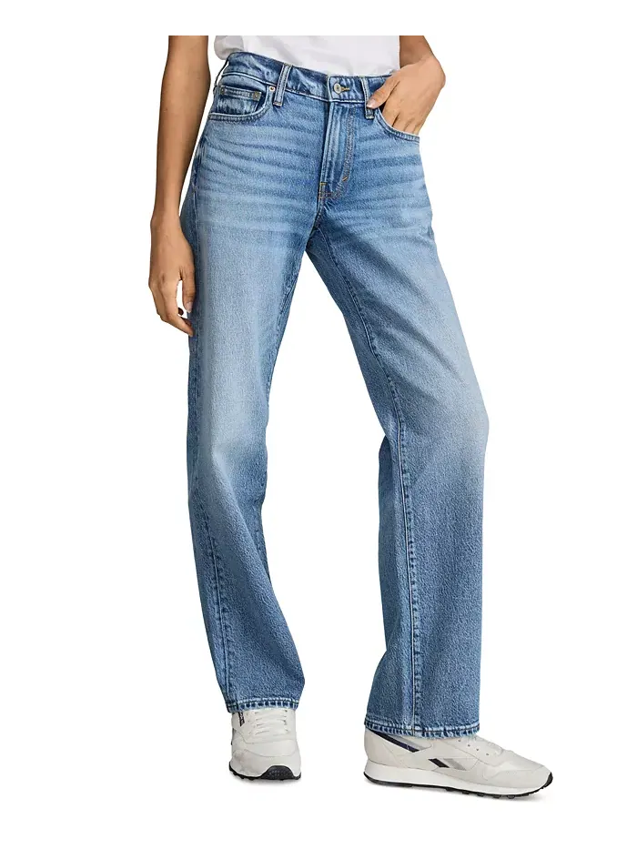 Женские широкие джинсы The Baggy с расклешенным силуэтом Lucky Brand — изображение 3 из 9