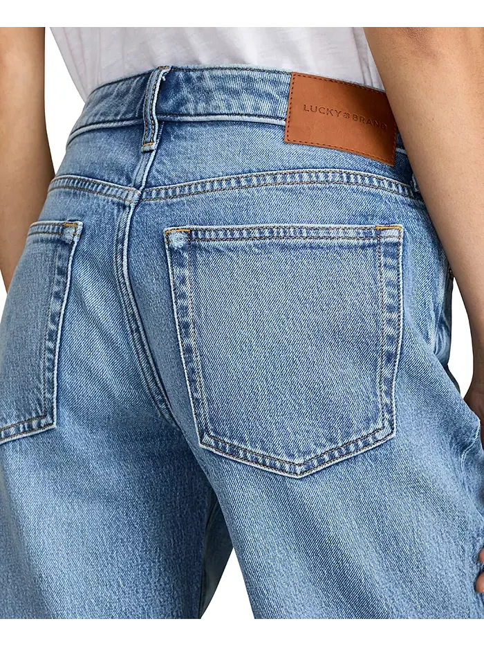 Женские широкие джинсы The Baggy с расклешенным силуэтом Lucky Brand — изображение 4 из 9