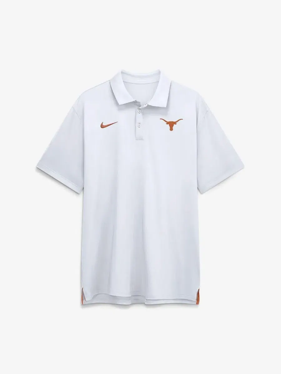 Поло Dri-FIT с вышивкой Texas Longhorns Nike