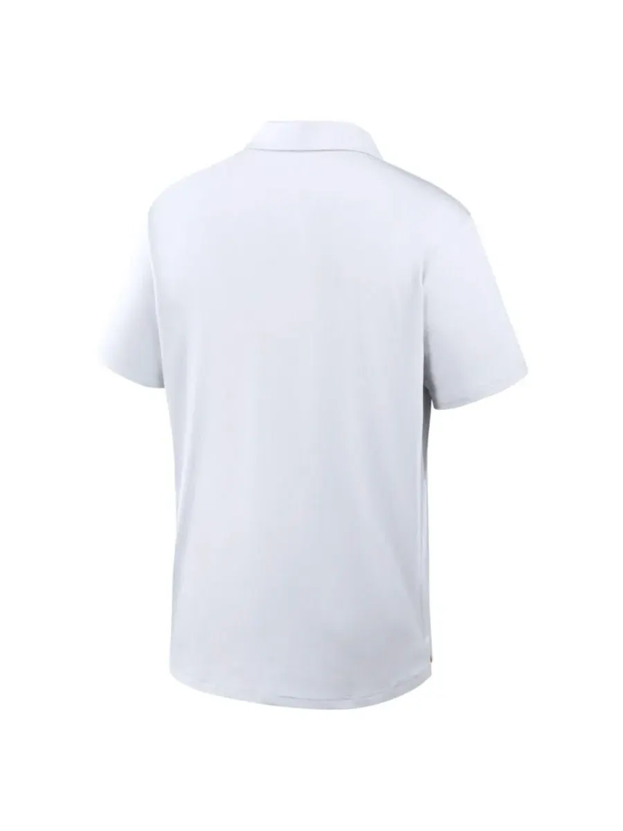 Поло Dri-FIT с вышивкой Texas Longhorns Nike — изображение 3 из 4, белый оранжевый