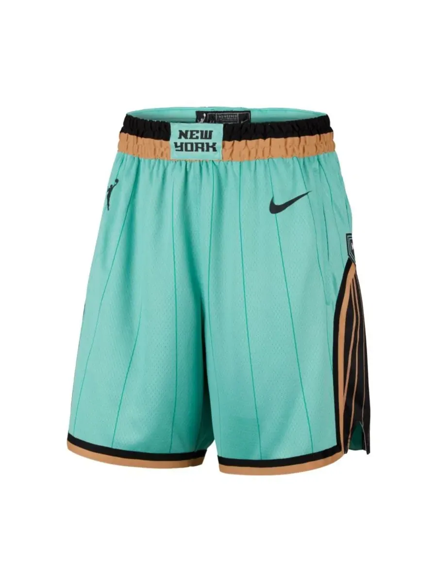 Шорты Nike Dri-FIT Victory с принтом, New York Liberty — изображение 2 из 4, мята