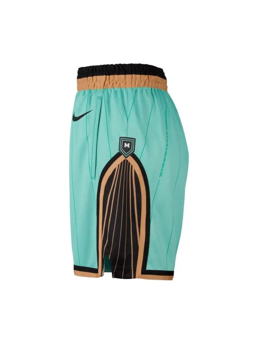 Шорты Nike Dri-FIT Victory с принтом, New York Liberty — изображение 4 из 4, мята
