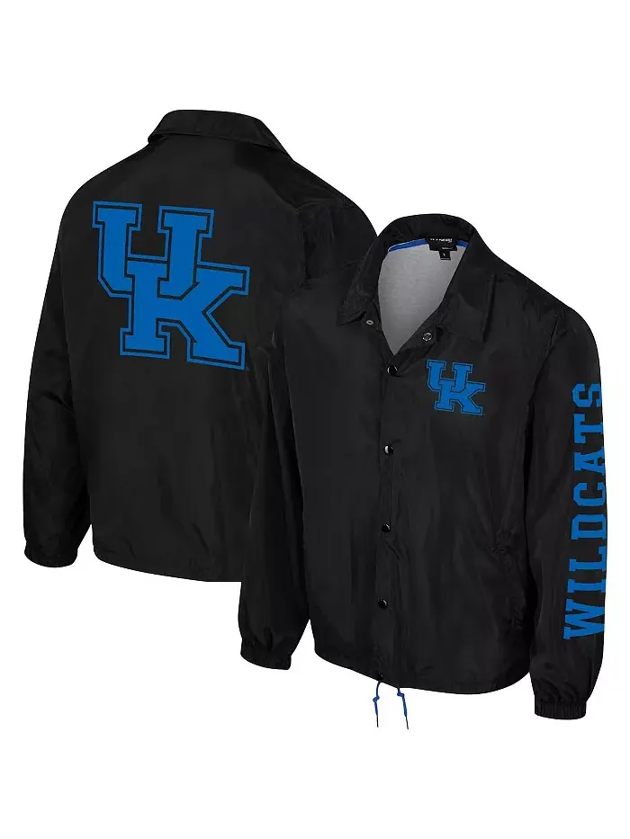 Мужская и женская куртка на молнии Kentucky Wildcats Coaches The Wild Collective
