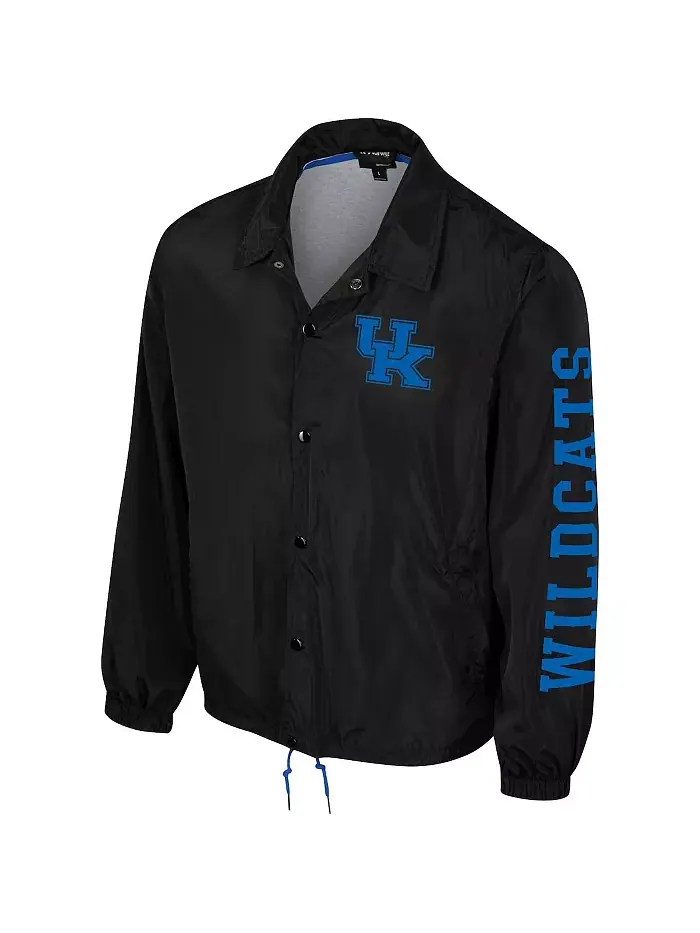 Мужская и женская куртка на молнии Kentucky Wildcats Coaches The Wild Collective — изображение 2 из 3