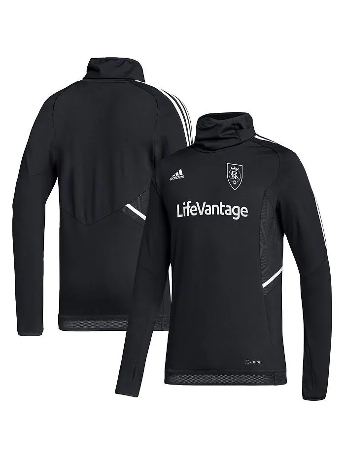 Мужской черный утепленный пуловер с регланами COLD.RDY adidas
