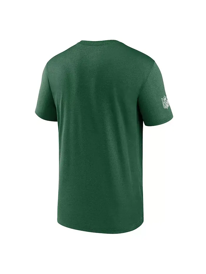 Мужская зеленая футболка New York Jets Sideline Legend Performance Nike — изображение 2 из 3