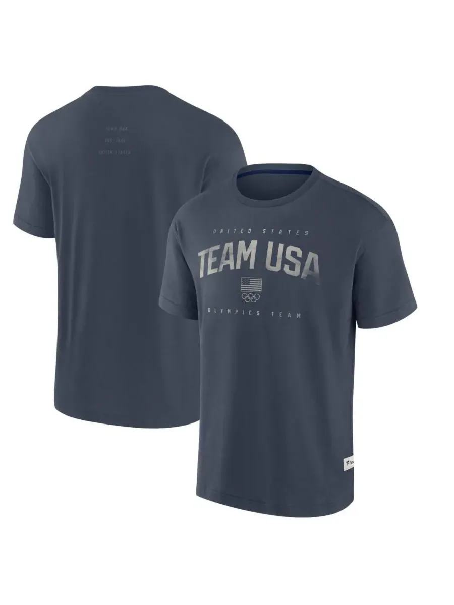 Fanatics Мужская футболка Navy Team USA Elements Weathered Tonal Future Ground