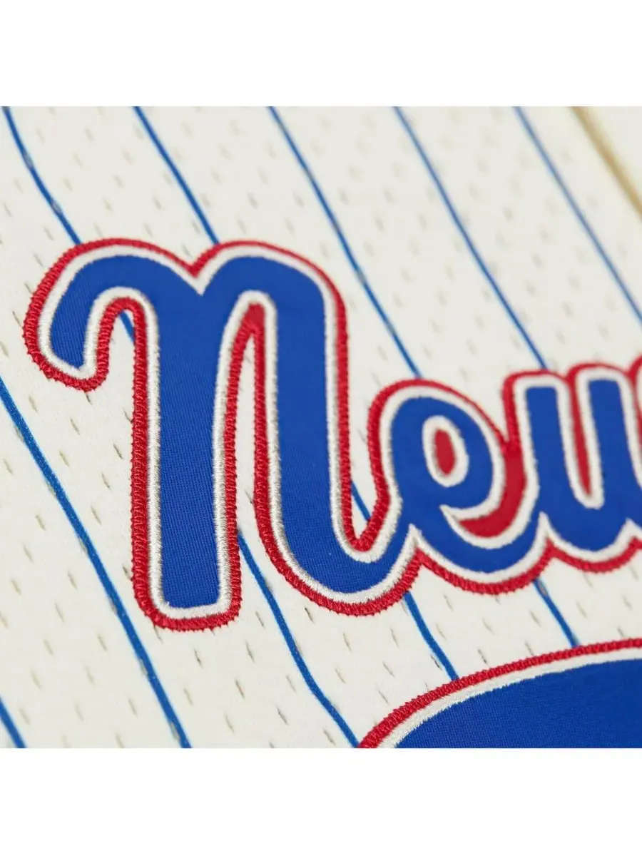 Mitchell & Ness Мужская бейсбольная майка Lawrence Taylor кремового цвета с сетчатой подкладкой и — изображение 2 из 5