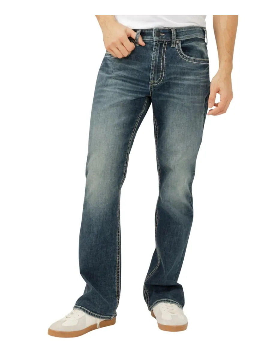 Мужские джинсы Craig Classic Fit Bootcut Luxe Heritage Silver Jeans Co, Bennett