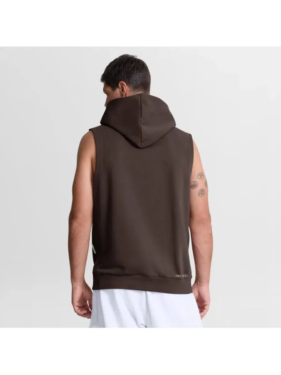 Мужская коричневая толстовка без рукавов San Diego Padres Authentic Collection Standard Issue — изображение 2 из 4