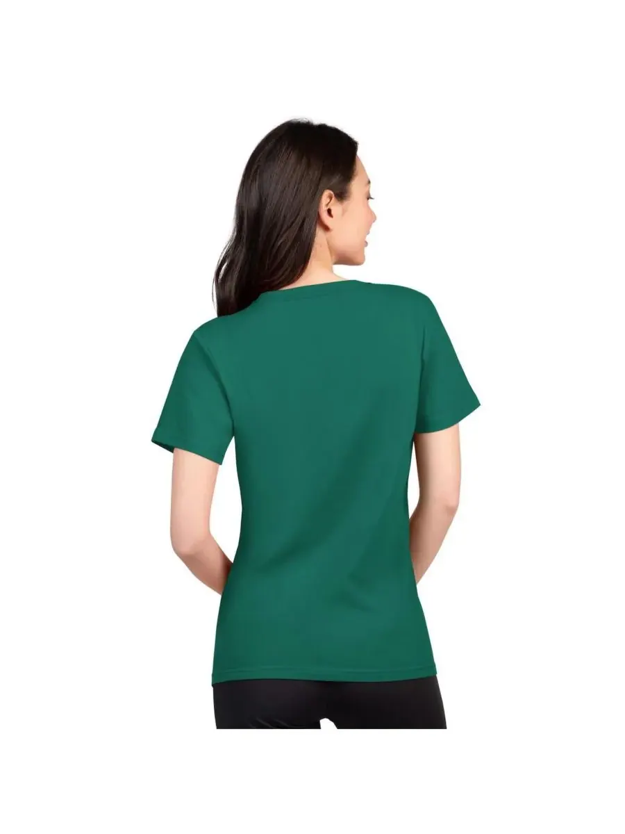 G-III 4Her by Carl Banks Женская зеленая футболка New York Jets Super-Slim Lightweight Winning Crew — изображение 2 из 2