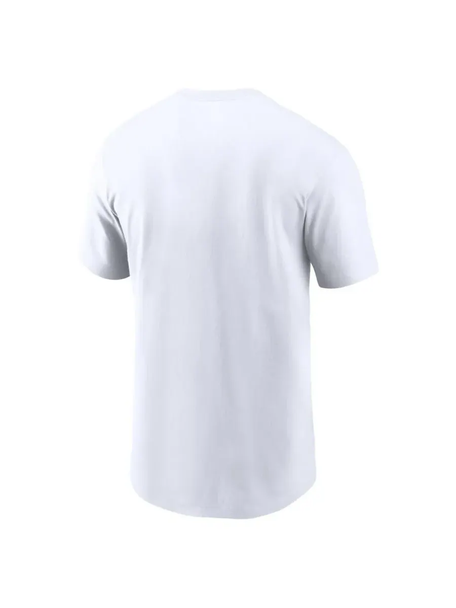 Nike Мужская белая футболка Michigan State Spartans Football Sparty Sport — изображение 3 из 3, белый