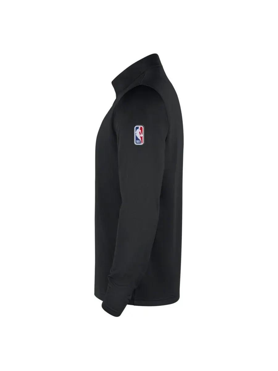Nike Мужская черная куртка-пуловер Portland Trail Blazers 2025/26 Authentic Coaches с — изображение 4 из 4, черный