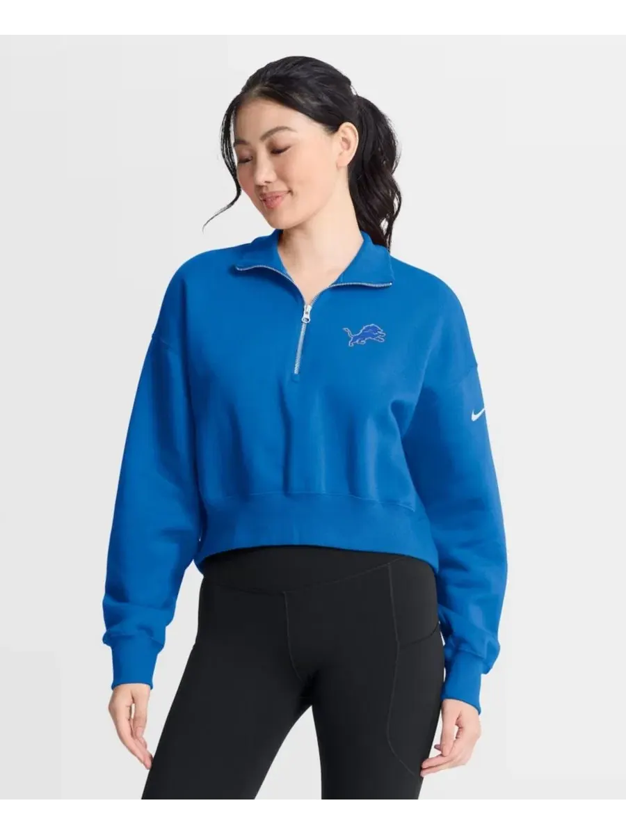Женский свитшот с четвертью-молнией Phoenix Fleece Nike