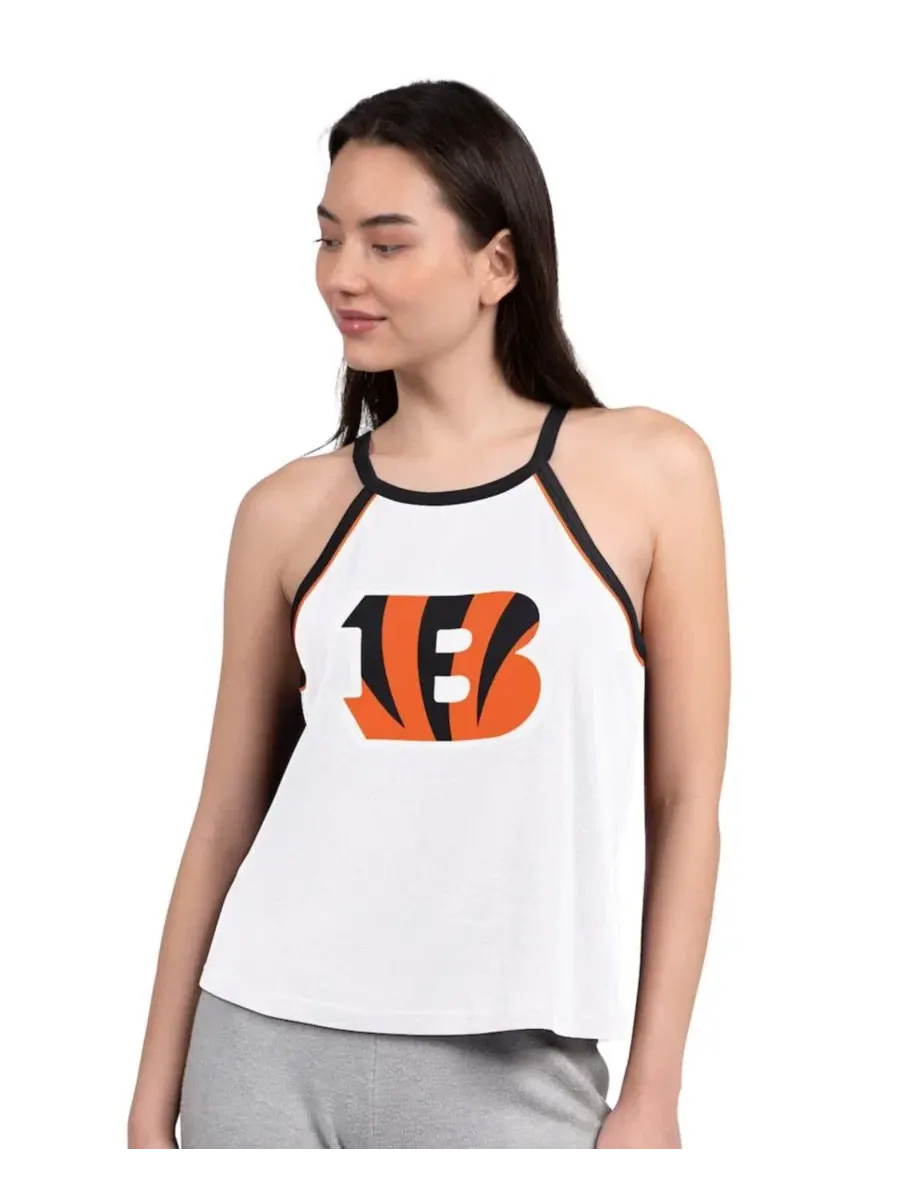 Майка без рукавов с принтом Cincinnati Bengals Redemption Win G-III 4Her by Carl Banks
