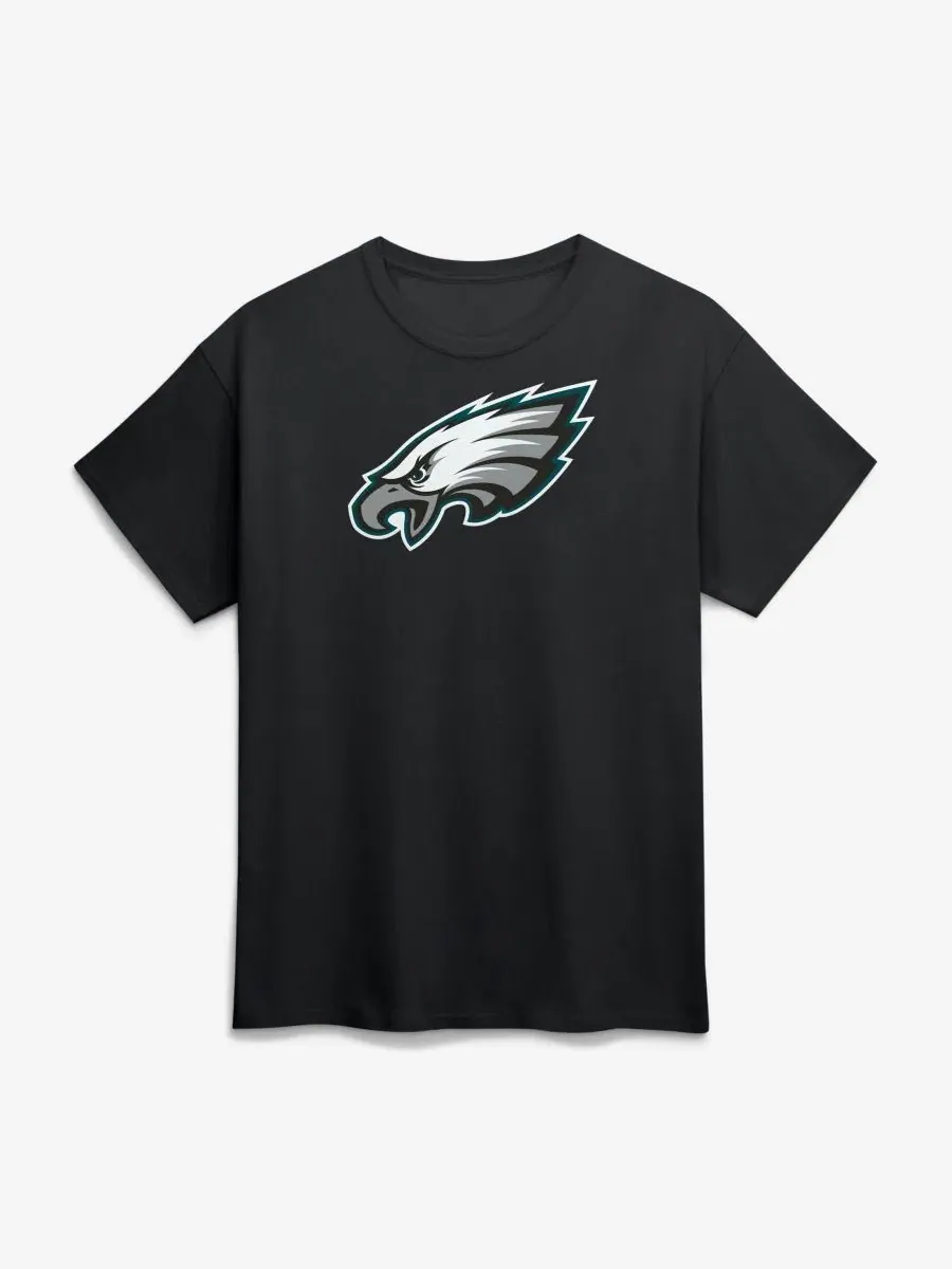 Футболка мужская с принтом Philadelphia Eagles Primary Logo Logo Athletic