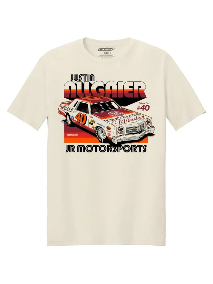 Футболка с принтом Justin Allgaier Traveler Whiskey Classic Ink USA