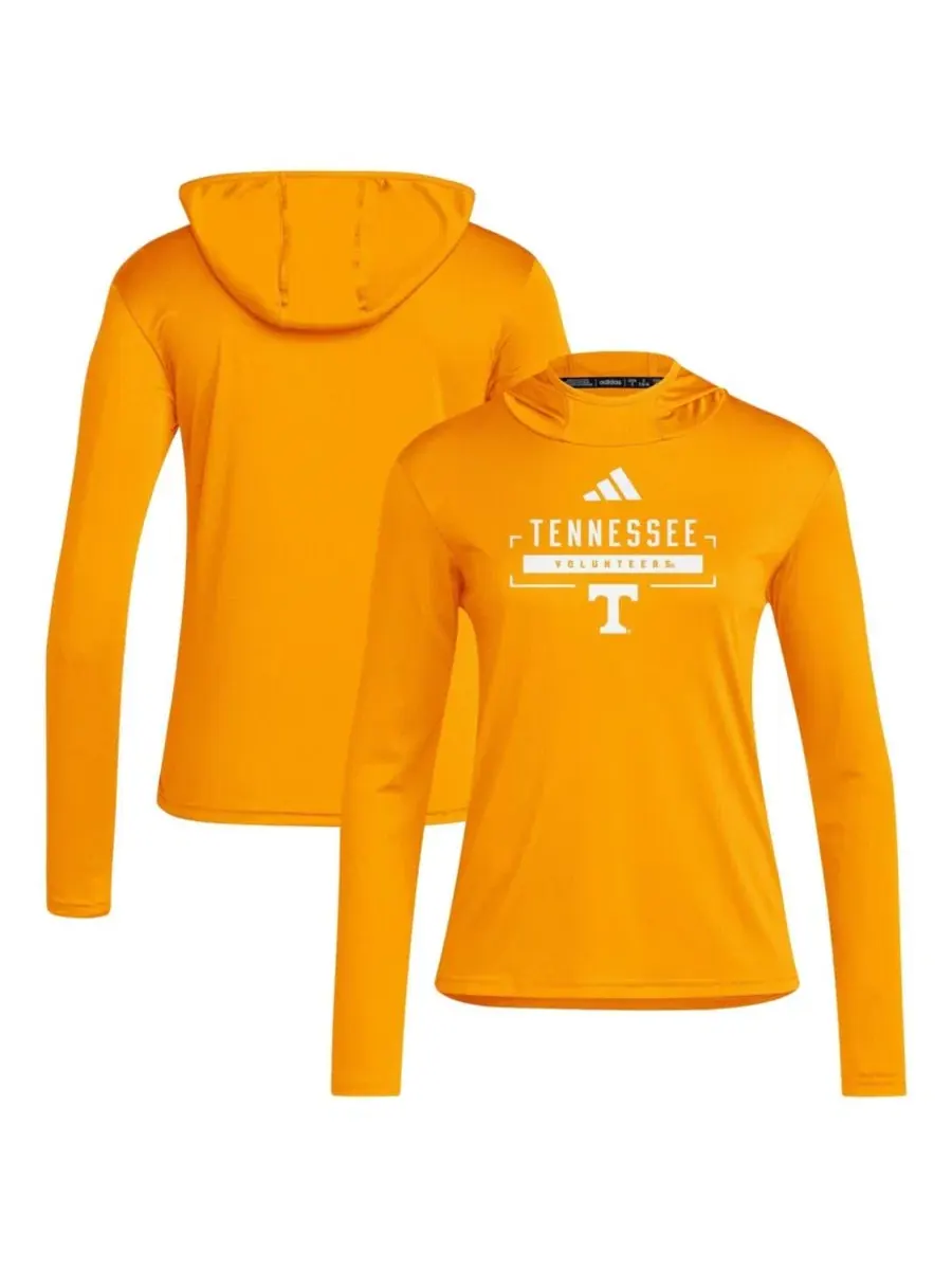 Женская худи с капюшоном и длинным рукавом, модель Tennessee Volunteers D4T adidas