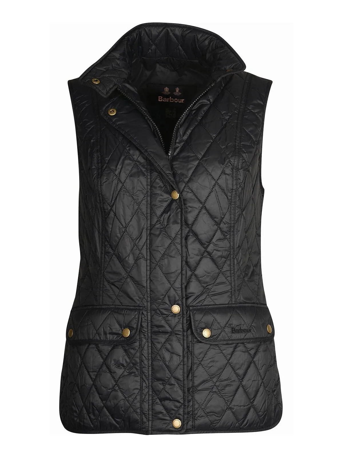 Женский стеганый жилет otterburn Barbour — изображение 7 из 8, черный