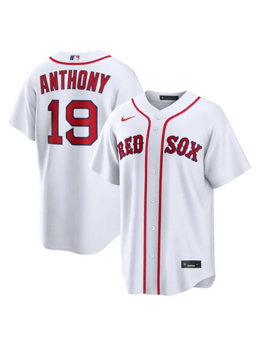 Мужская футболка-джерси с длинным рукавом Nike Roman Anthony Home Replica