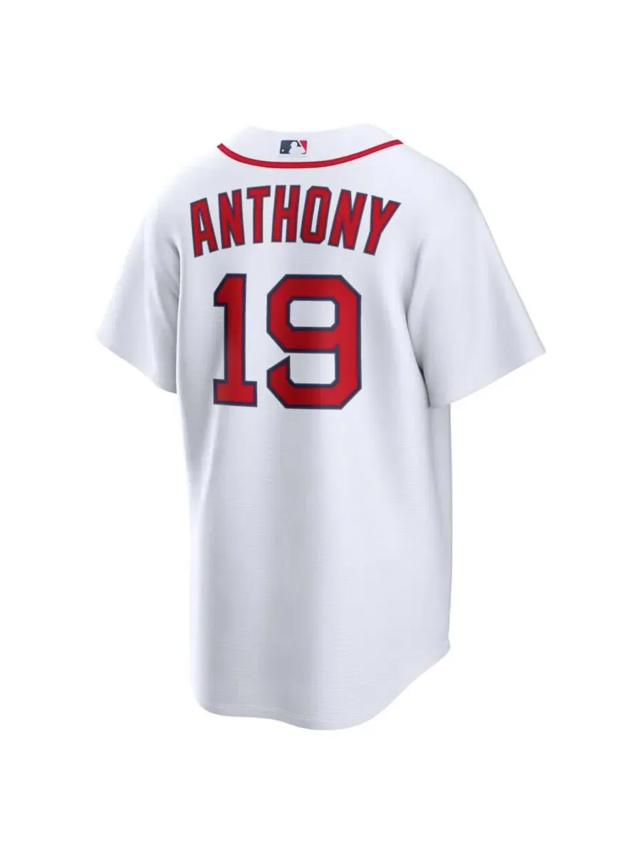 Мужская футболка-джерси с длинным рукавом Nike Roman Anthony Home Replica — изображение 3 из 3, белый