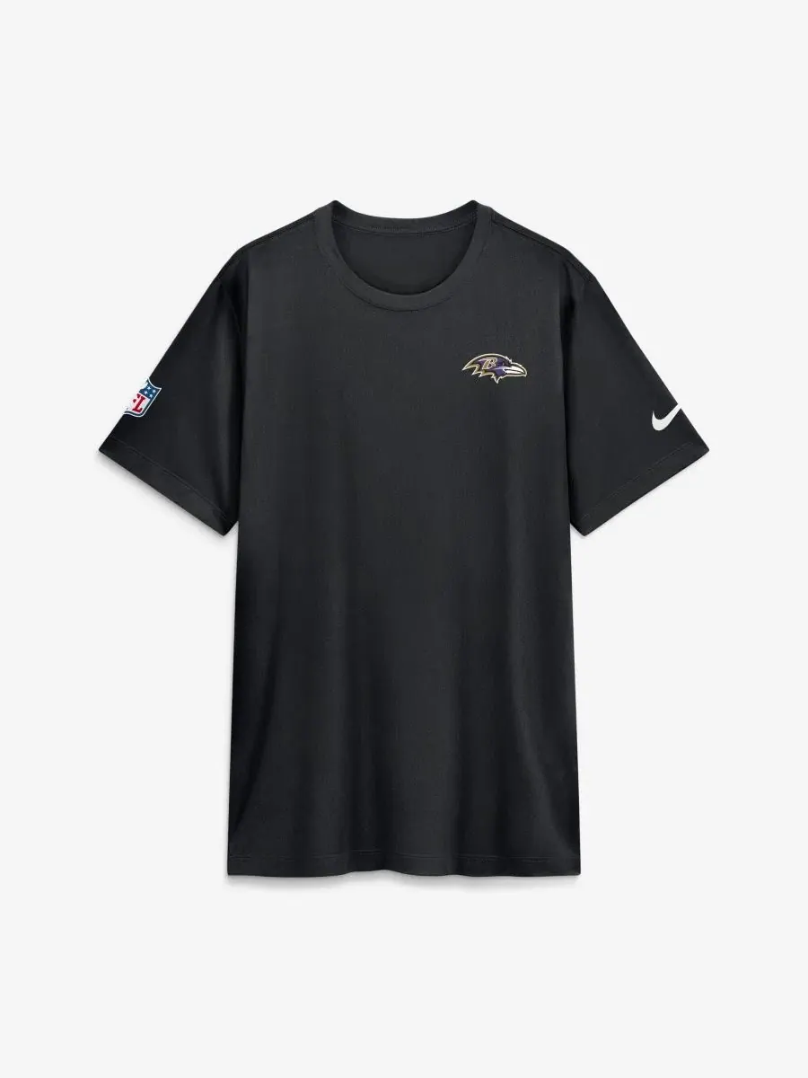 Мужская футболка с логотипом Baltimore Ravens Nike