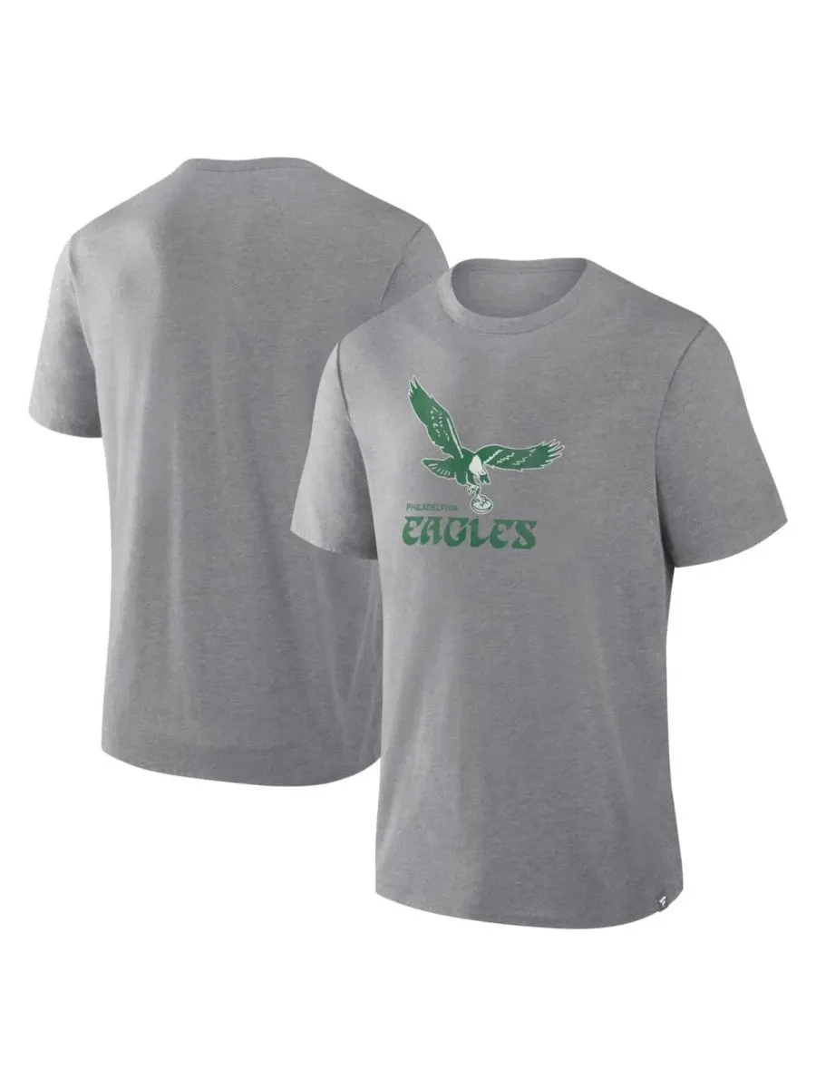 Футболка с принтом Philadelphia Eagles Vintage Heritage Tribute Fanatics